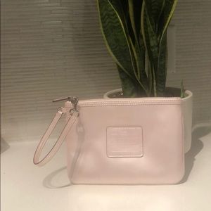 Pink Coach Wristlet